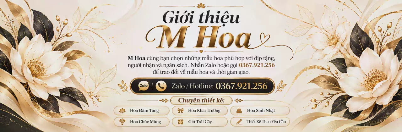 Ảnh bìa Shop hoa tươi Phường Quảng Trị - Tư vấn mẫu hoa hợp ngân sách